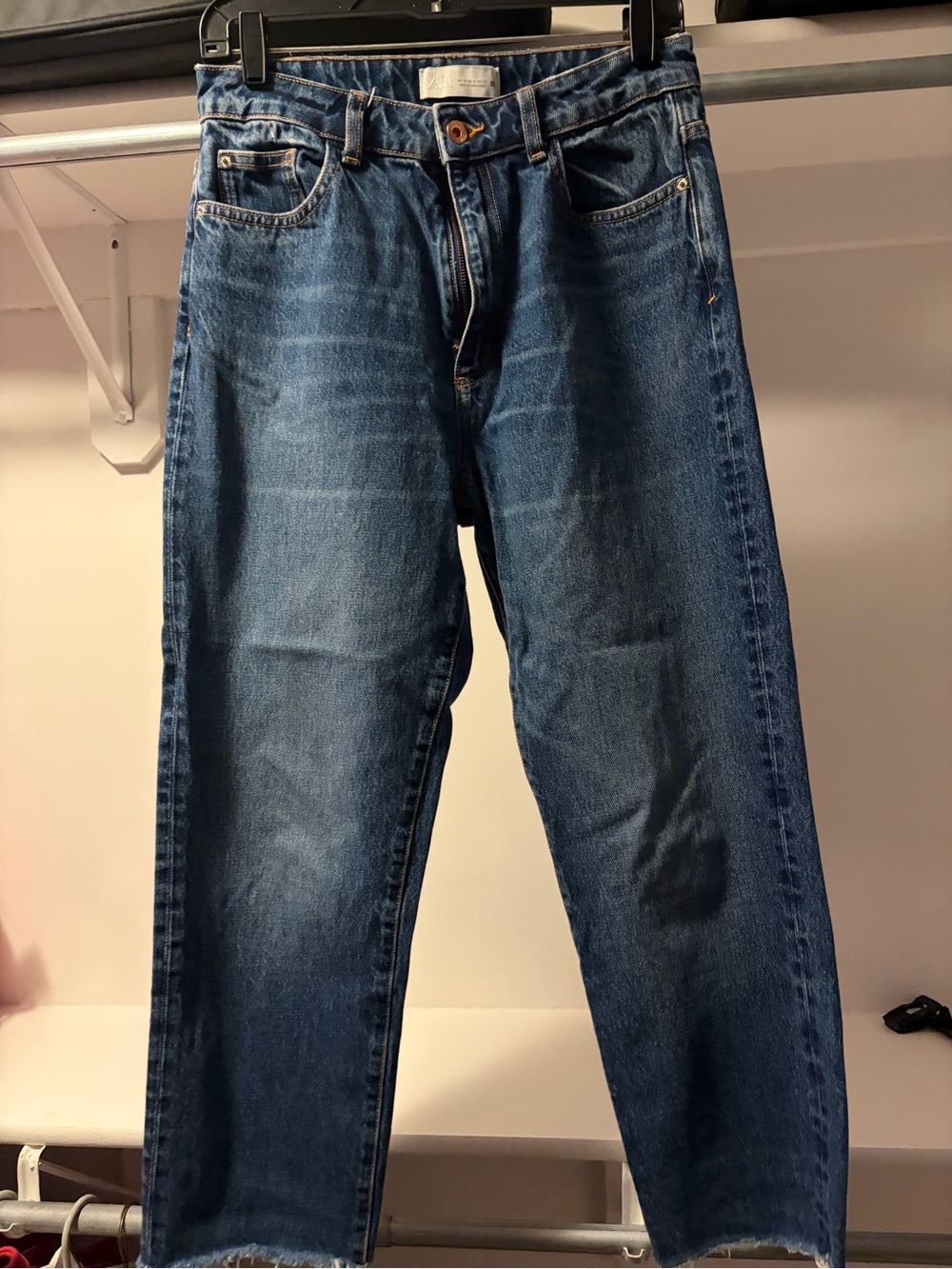 Z.05 HIGH WAIST RIGID MOM FIT JEANS
BLUE